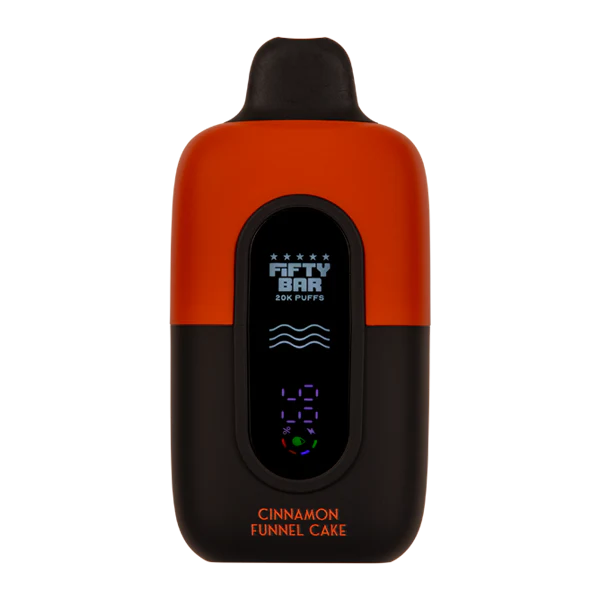 Cinnamon Funnel Cake Fifty Bar 20K - Black Coral